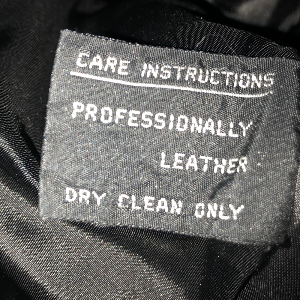 Vintage Leather Jacket - Picture 4 of 5